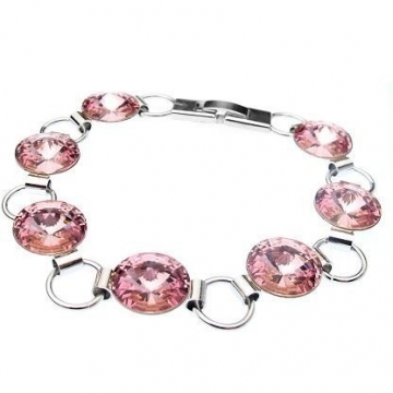 Náramek Swarovski Rivoli 12mm Light Rose 