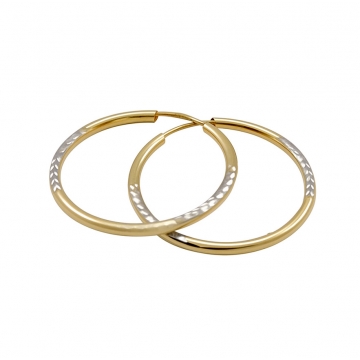 Zlaté dámské náušnice kruhy...
