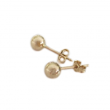 Zlaté náušnice kuličky...