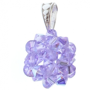 Přívěsek Luxusní KULIČKA Swarovski Violet