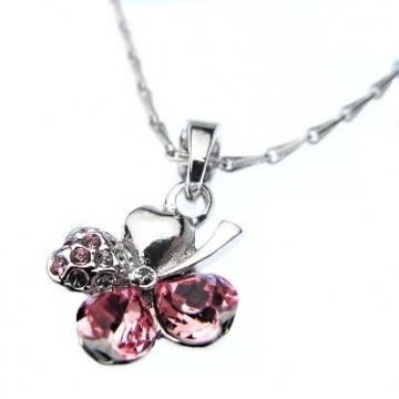 Náhrdelník čtyřlístek Swarovski Elements L.Rose